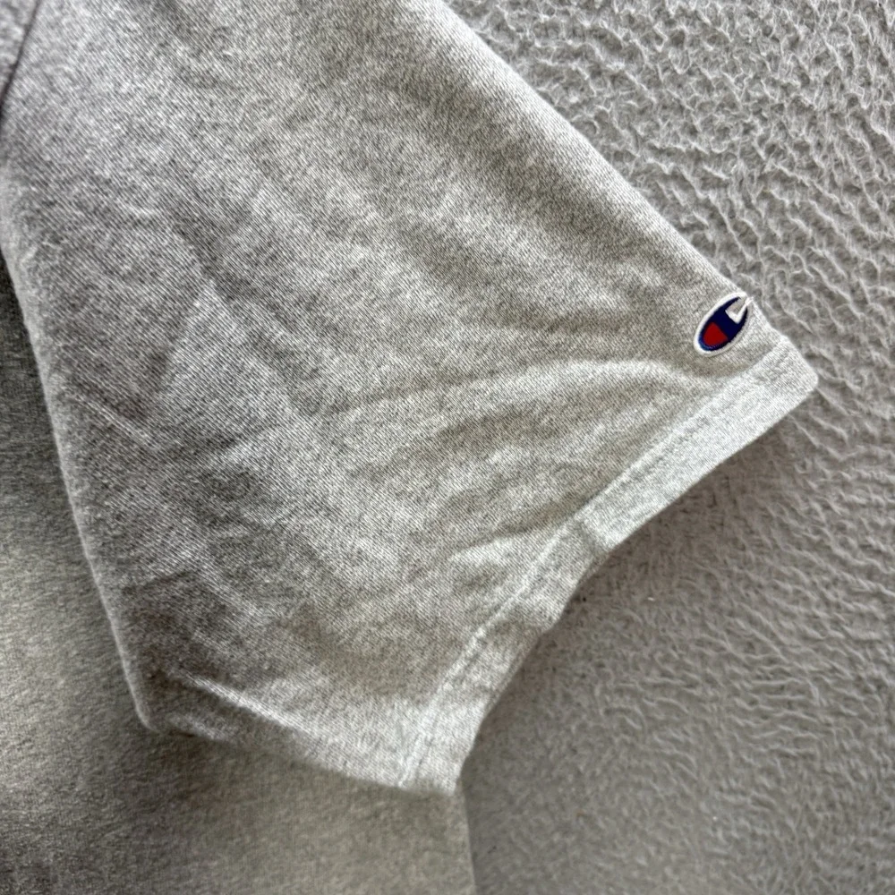 Vintage Champion Shirt Adult 2XL XXL Gray Crewneck Tee College University Y2K - Picture 12 of 12